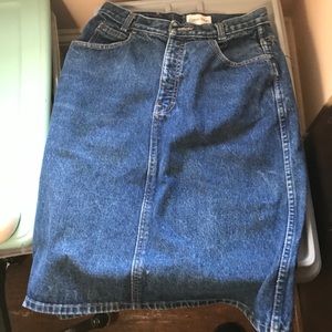 Calvin Klein Jean skirt